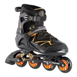 Nils Extreme NA9022 Czarno/pomarańczowe Rozm 40 Łyżworolki