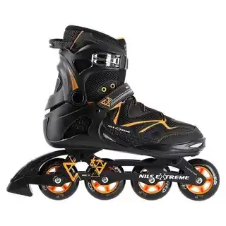 Nils Extreme NA9022 Czarno/pomarańczowe Rozm 40 Łyżworolki