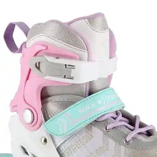 Nils Extreme Rolki 2w1 NH18192 white/pink 39-43