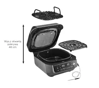 NINJA Grill elektryczny EG351EU 5w1 Frytkownica beztłuszczowa 5,7l 1760 W