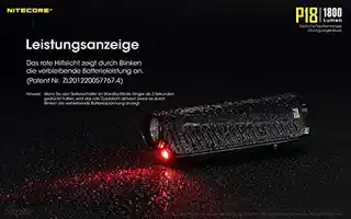 Nitecore Latarka L-NITE-P18