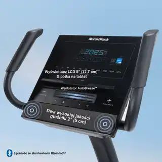 Nordictrack Rower programowany G LE z wyświetlaczem LCD