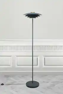 Nordlux Lampa podłogowa BRETAGNE 1xG9 25W Metal Szary NO2213494010