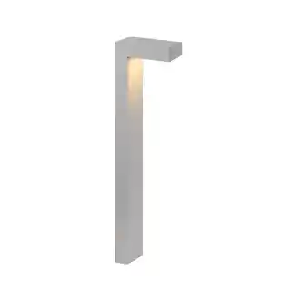 Norlys Lampa stojąca ASKER BOLLARD PRO SREBRNY SCL LENS