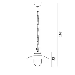 Norlys Lampa wisząca KARLSTAD 230A/B