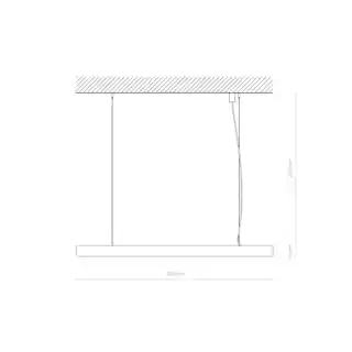 Nowodvorski Lampa liniowa LED CL OFFICE PRO LED 150 4000K 10214