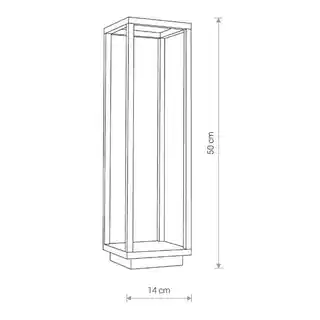 Nowodvorski Lampa ogrodowa SYMMETRY LED 8180
