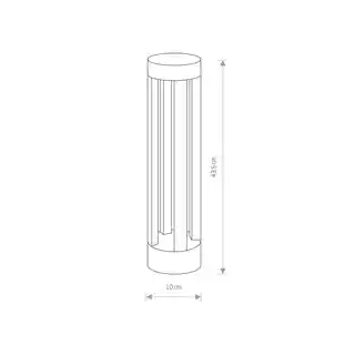 Nowodvorski Lampa ogrodowa TEPIC LED 9508