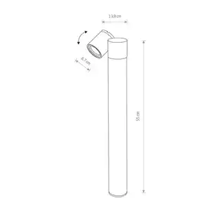 Nowodvorski Lampa ogrodowa TUBINGS 8158