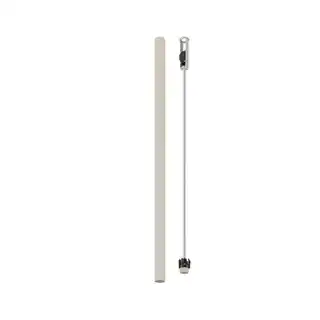 Nowodvorski lampa sufitowa Fourty L Silk Gray 90cm GU10 R35 szara