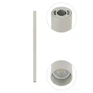 Nowodvorski lampa sufitowa Fourty L Silk Gray 90cm GU10 R35 szara
