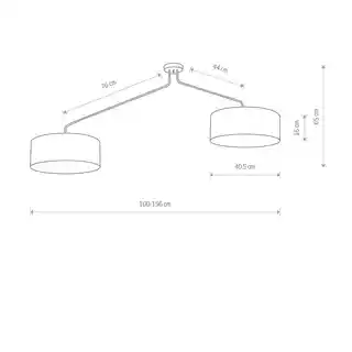 Nowodvorski Lampa sufitowa nowoczesna FALCON 7951