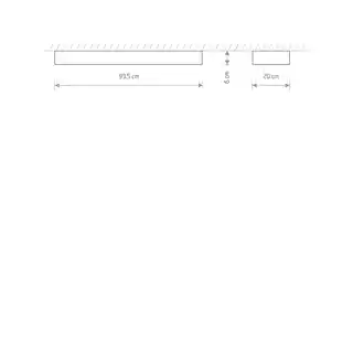 Nowodvorski Lampa sufitowa SOFT CEILING LED 90X20 7531