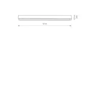 Nowodvorski Lampa sufitowa STRAIGHT CEILING LED M 7553