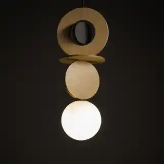 Nowodvorski Lampa wisząca DROPS WOOD A 11173