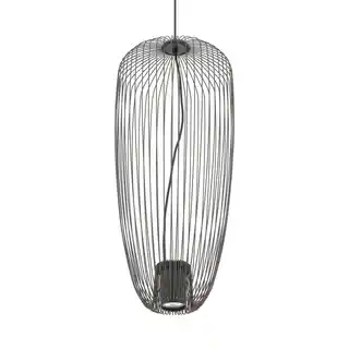 Nowodvorski Lampa wisząca PUMPKIN S UMBRA GRAY 11243