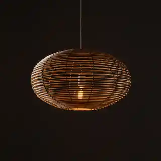 Nowodvorski Lampa wisząca RATTAN M 11154