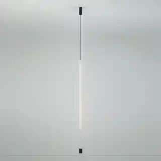 Nowodvorski lampa wisząca VERTIC LED 4000K czarny 300cm 19W