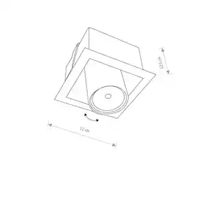 Nowodvorski Lampa wpuszczana EYE MOD 8936