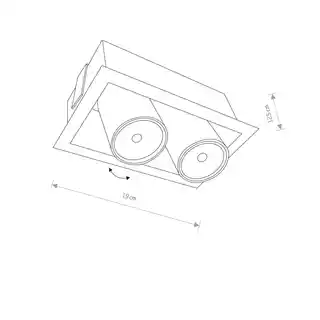 Nowodvorski Lampa wpuszczana EYE MOD 8938