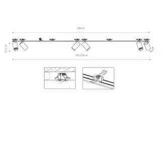Nowodvorski Lampa wpuszczana MONO SURFACE 7693