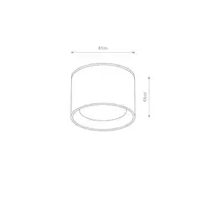 Nowodvorski Lighting Spot sufitowy BOL WHITE szer. 8,5cm GX53 biały 10483