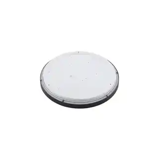 Nowodvorski plafon Agnes round LED czarny 22W 4000K IP44 38,5cm 1800lm 10972
