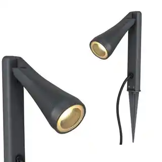 Nowodvorski reflektor ogrodowy Ottawa 9561, IP65, stal nierdzewna, LED, 3000K, 12V