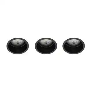 Nowodvorski Zestaw trzech lamp wpuszczanych CUP 3 PC SET BLACK 10794
