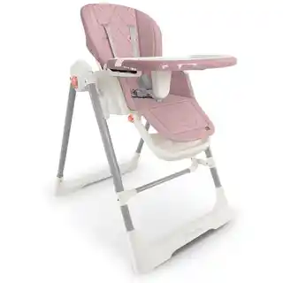 Nukido Krzesełko do karmienia Elite Różowy