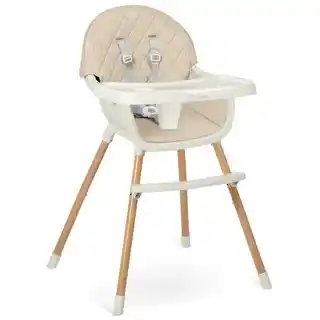 Nukido Krzesełko do karmienia Lilo Beżowy