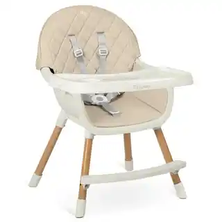 Nukido Krzesełko do karmienia Lilo Beżowy