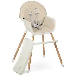 Nukido Krzesełko do karmienia Lilo Beżowy