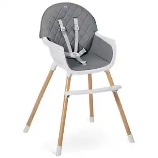 Nukido Krzesełko do karmienia Lilo Szary