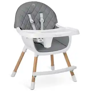 Nukido Krzesełko do karmienia Lilo Szary