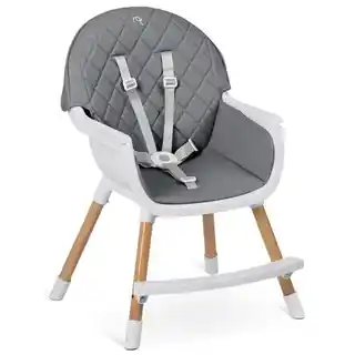 Nukido Krzesełko do karmienia Lilo Szary