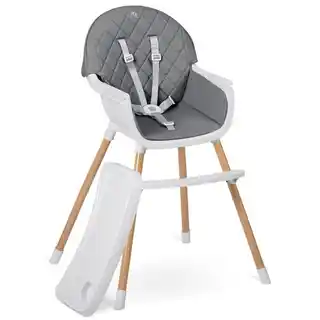 Nukido Krzesełko do karmienia Lilo Szary