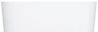 Omnires Ovo M plus wanna wolnostojąca 160x75 cm biały połysk OVOWWBP