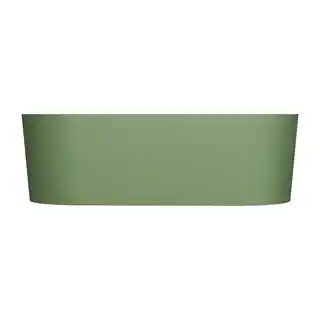 Omnires Ovo M plus wanna wolnostojąca 160x75 cm olive OVOWWOL