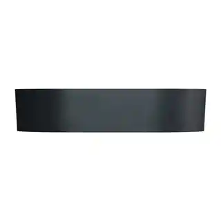 Omnires Ovo M umywalka nablatowa 55x36 cm black lava OVOUNBLV