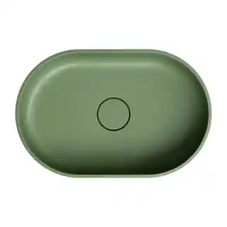 Omnires Ovo M umywalka nablatowa 55x36 cm olive OVOUNOL