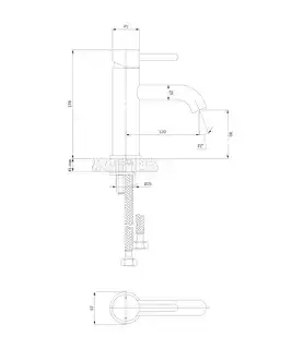 Omnires Y bateria umywalkowa sztorcowa chrom Y1210STCR