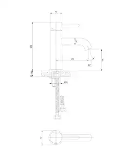 Omnires Y bateria umywalkowa sztorcowa chrom Y1210STCR