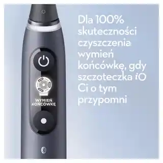 Oral-B iO Series 7 Duo czarno-białe szczoteczki magnetyczne, zestaw dwie sztuki