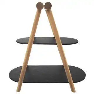 Orion Łupkowo - drewniana etażerka 2 poziomy