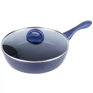 Orion Patelnia diamentowa nieprzywierająca ze szklaną pokrywką DIAMANT 28 cm 112634