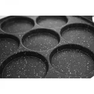 Orion Patelnia do jajek granitowa 7 otworów GRANDE 27 cm