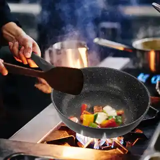 Orion Patelnia granitowa głęboka wysoka GRANDE 28 cm 113207