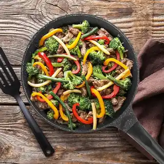 Orion Patelnia granitowa głęboka wysoka GRANDE 28 cm 113207