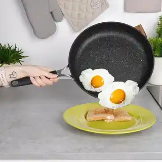 Orion Patelnia granitowa nieprzywierająca STONER 28 cm